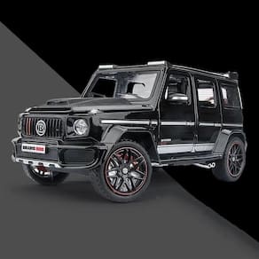 Carro de liga metálica fundida sob pressão Mercedes-Benz Brabus G80 em escala 1:24
