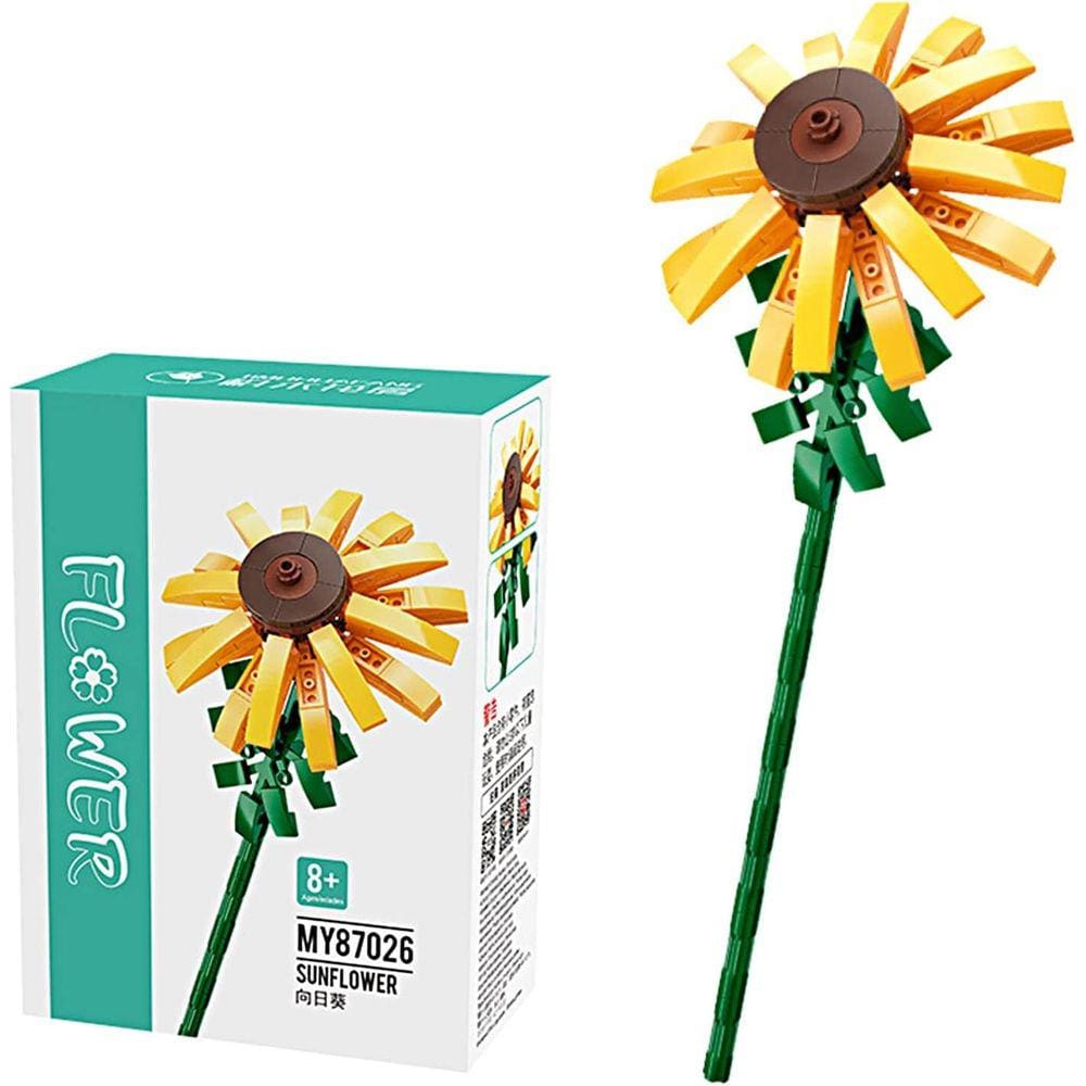 Conjunto de buquês de flores Shienfir Endless Flower Blocks para mulheres