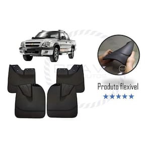 Kit Apara Barro S10 Rodeio Cd 2010 2011 Com Alargador 4pç