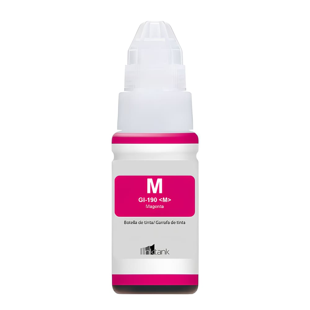 Refil de Tinta para Canon G4111 GI-190 Magenta Compatível