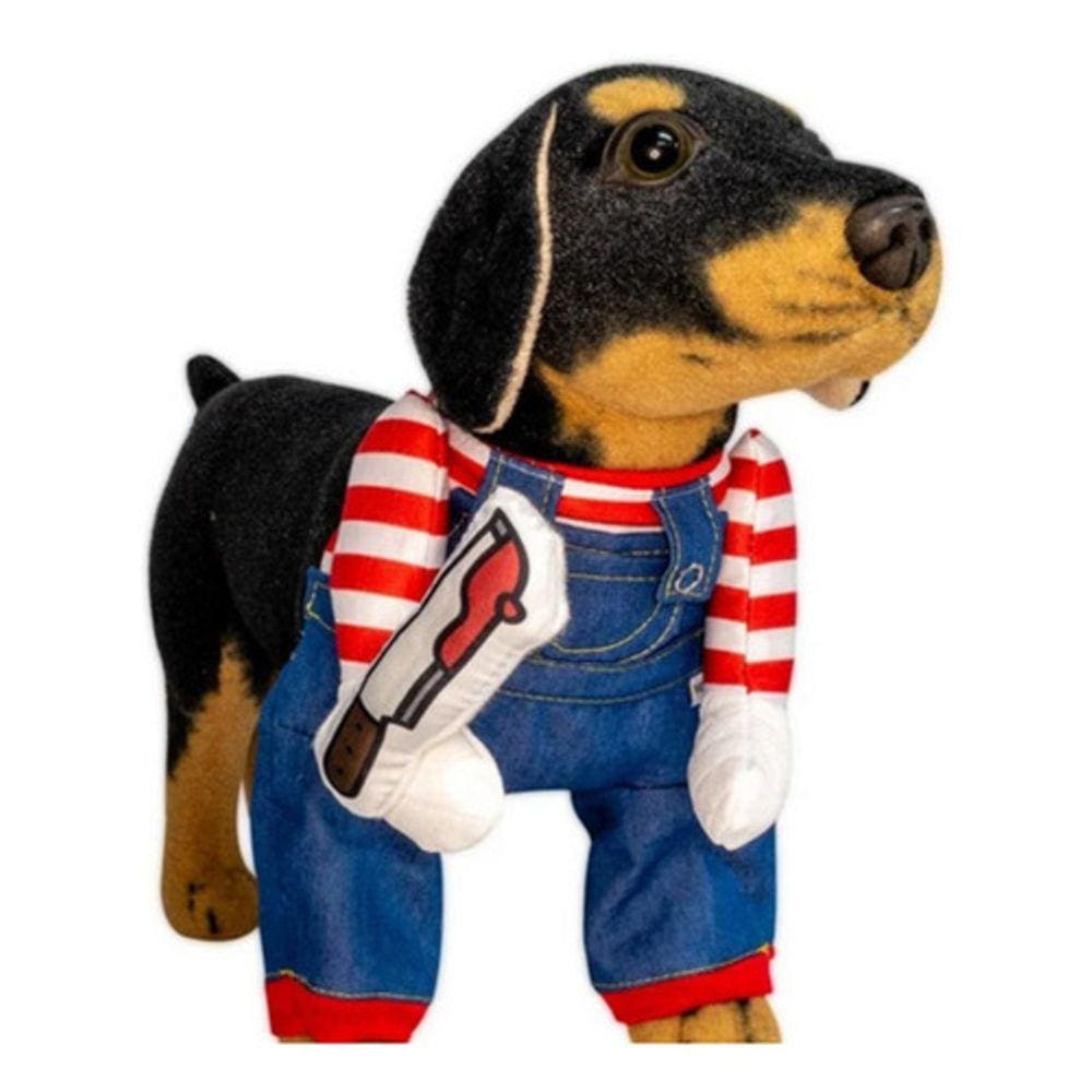 Fantasia Pet Chuck Boneco Assassino Gato Cachorro Halloween
