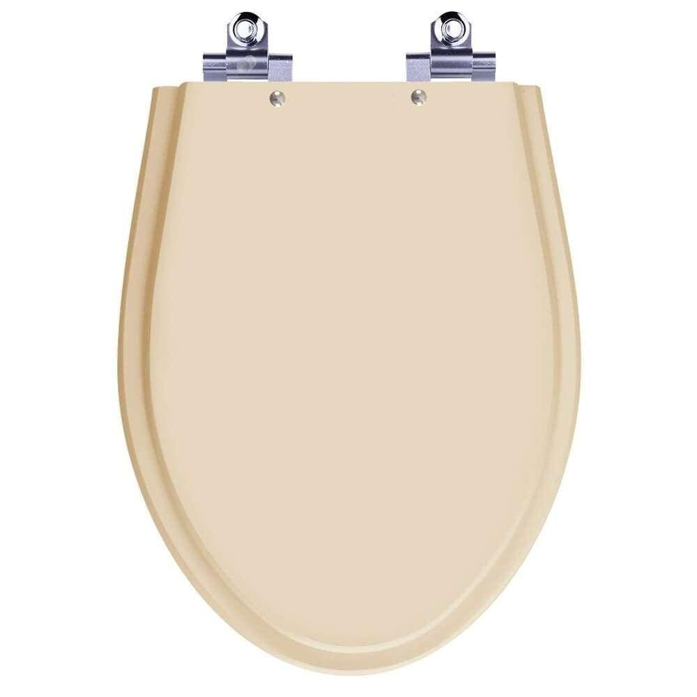 Assento Sanitário Laqueado Soft Close Victoria Visone para vaso Ideal Standard