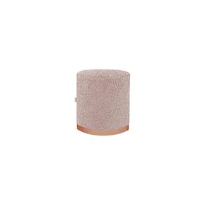 Puff Recepção Coliseu Alto Padrão Rosê 50cm