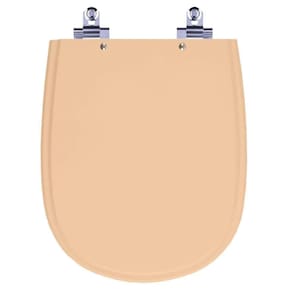 Assento Sanitário Laqueado Soft Close Paris Papaya para vaso Ideal Standard
