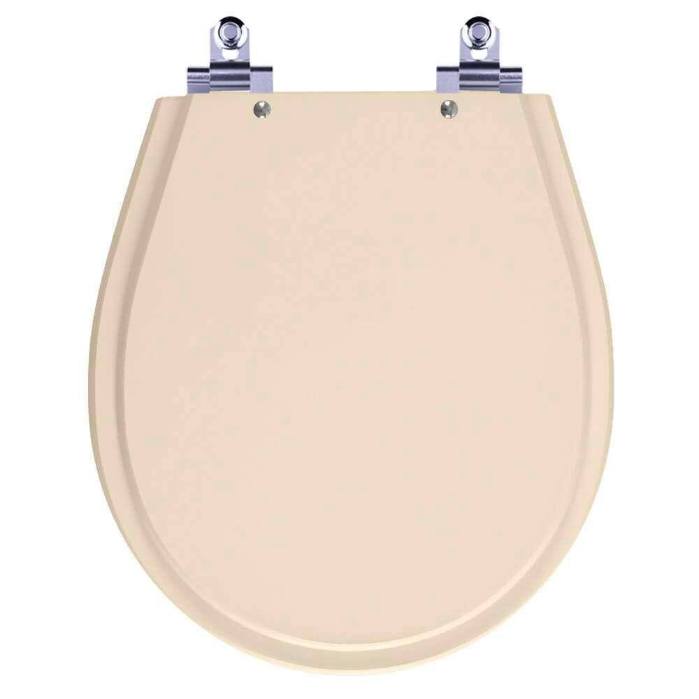 Assento Sanitário Laqueado Soft Close Avalon Visone para vaso Ideal Standard