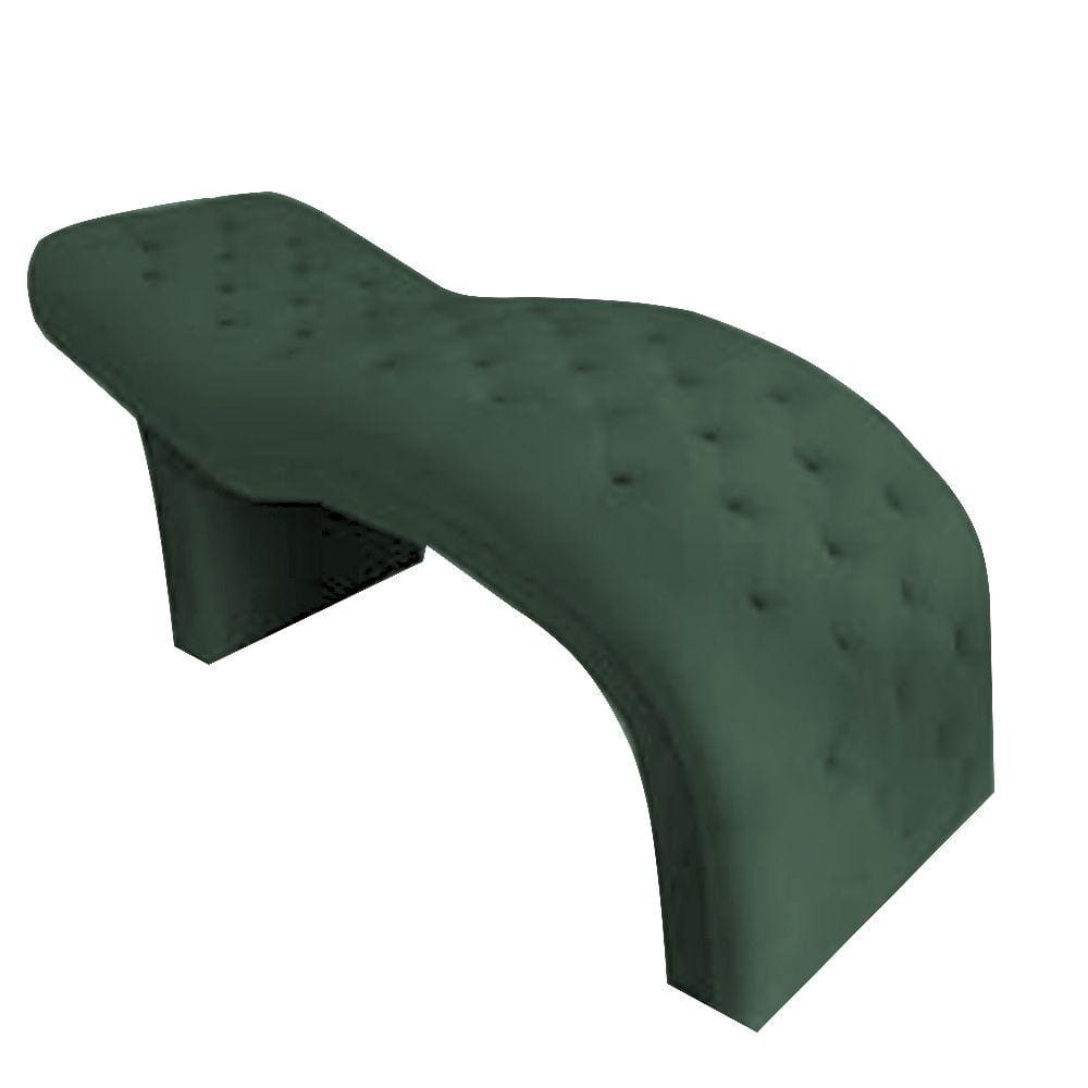 Maca Mesa Consultório Estética Facial Cílios Sobrancelha Verde Suede