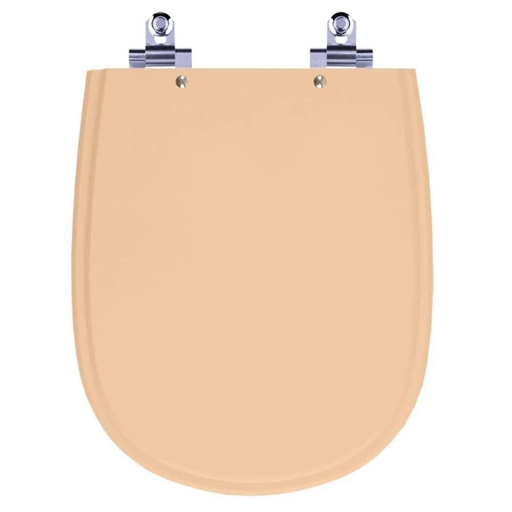 Assento Sanitário Laqueado Soft Close Paris Papaya para vaso Ideal Standard