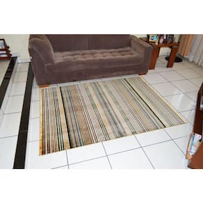 Tapete Veludo 2.50m X 3.50m Marbella Moderno Kilim Vitral-3 Rayza