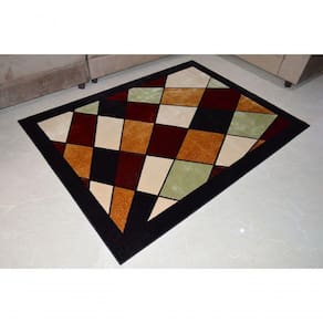 Tapete Veludo 2.00m X 3.00m Marbella Moderno Vitral Rayza