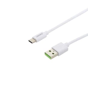 Cabo Tipo C Para Smartphone 2.4a Branco 2 Metros Danx Du120t
