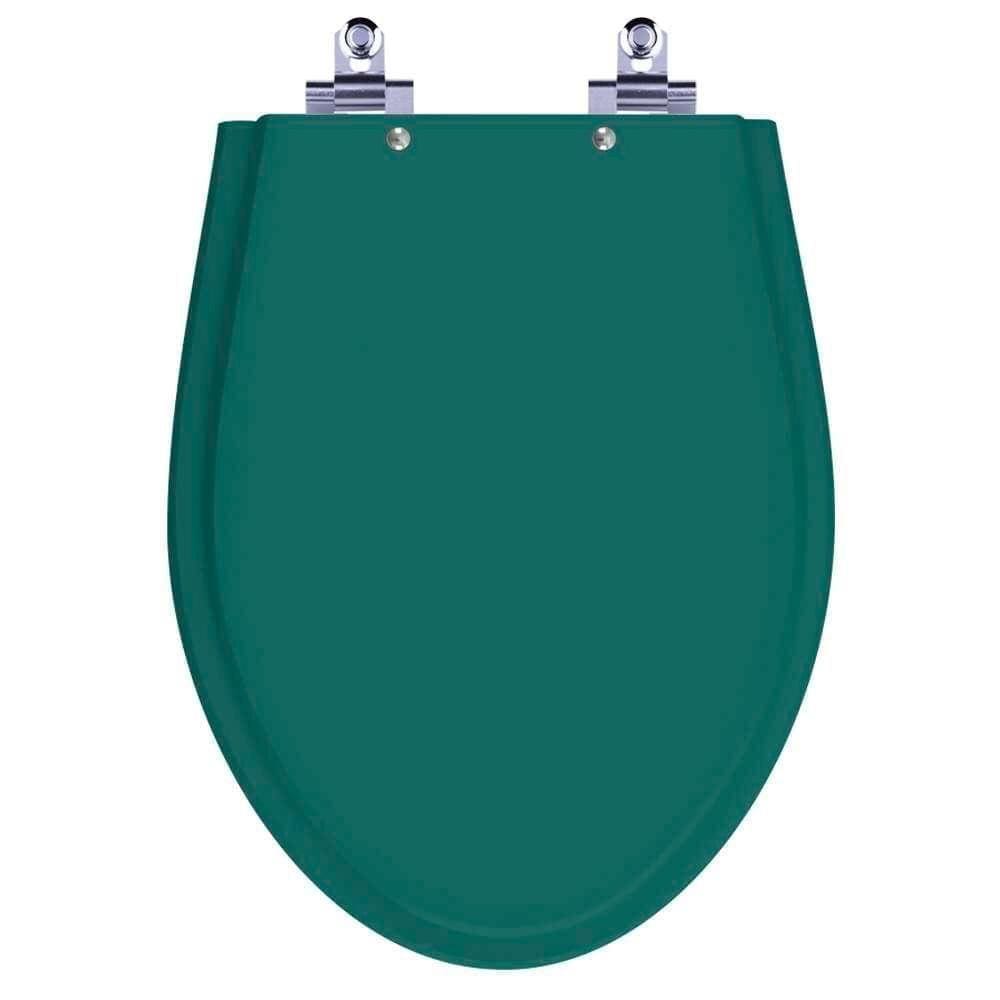 Assento Sanitário Laqueado Soft Close Victoria Verde Amazonia (verde Escuro) Para Vaso