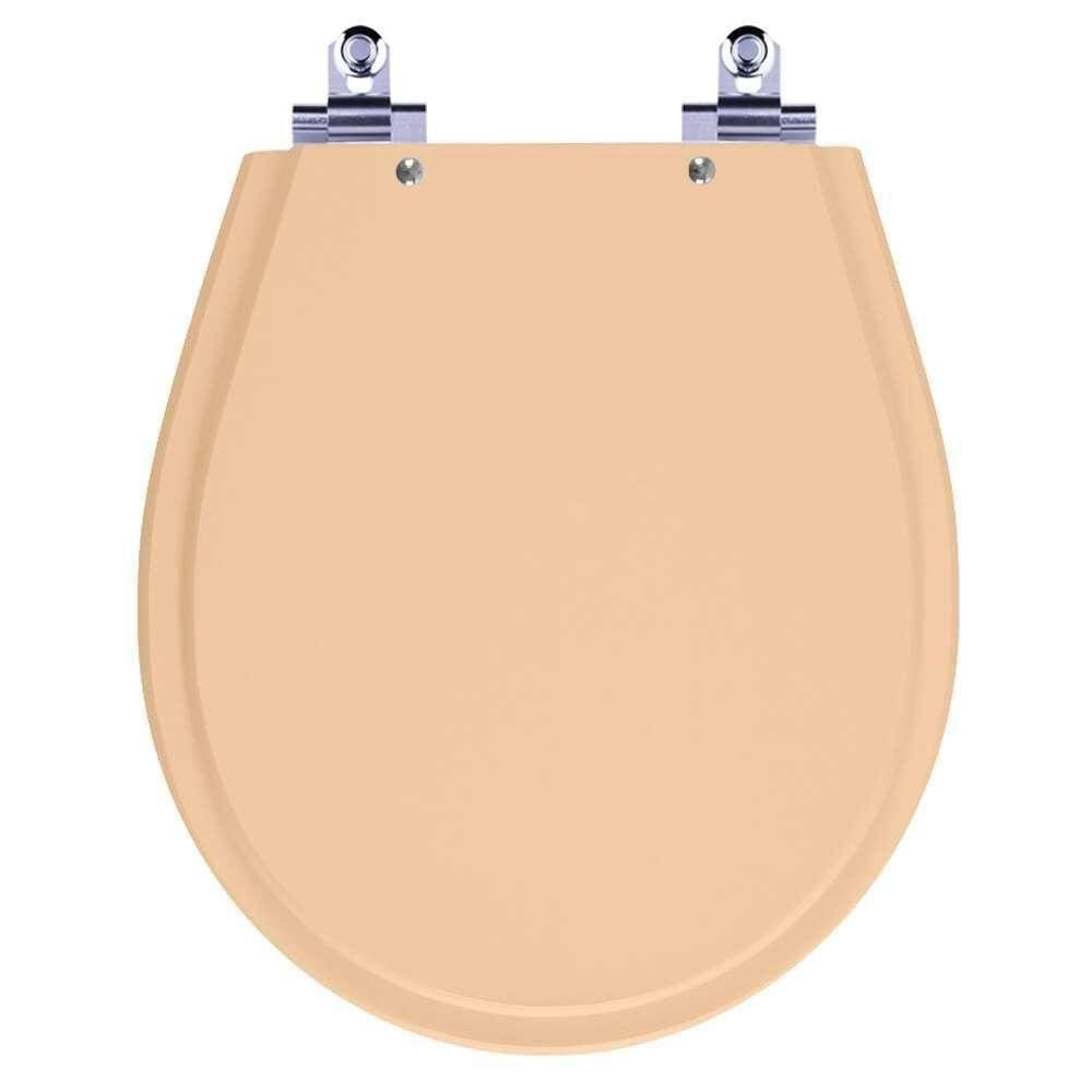 Assento Sanitário Laqueado Soft Close Avalon Papaya Para Vaso Ideal Standard