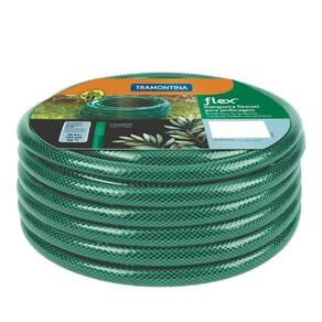 Mangueira De Jardim 1/2 Pol 25 Metros Flex Verde Tramontina