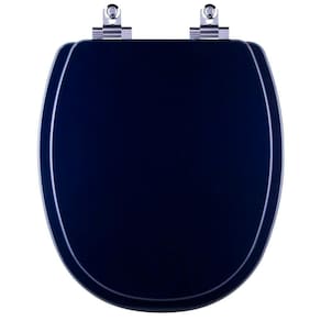 Assento Sanitário Laqueado Soft Close Ascot Cobalto (azul Escuro) Para Vaso Ideal Standard