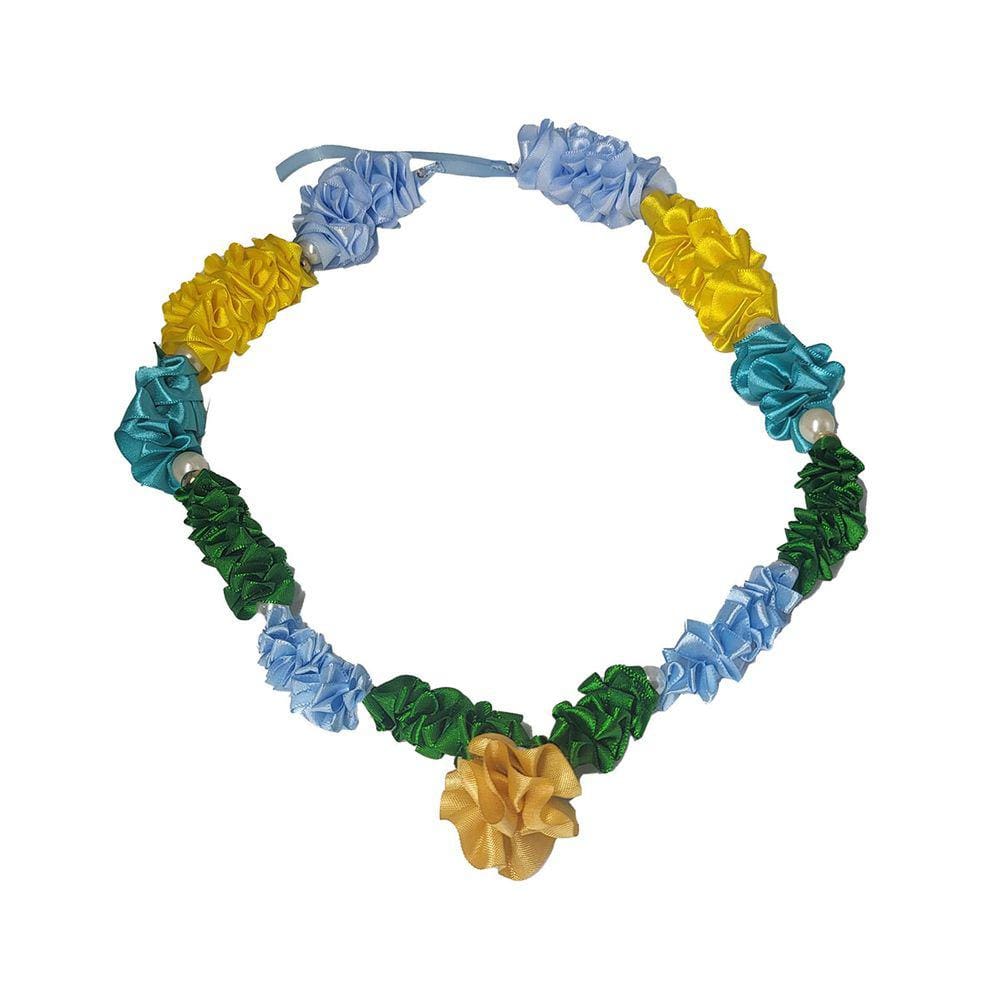 Guirlanda Indiana 97cm Em Cetim 5 cores