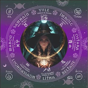 A Legítima Toalha Jogo Cartas Bruxa Wicca 70X70Cm Verde