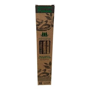Incenso Nirvana Palo Santo Com Benjoim Premium Cx 5 Varet