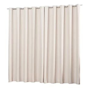 Cortina Blackout Em Tecido 4,00X2,30 Corta Luz Palha