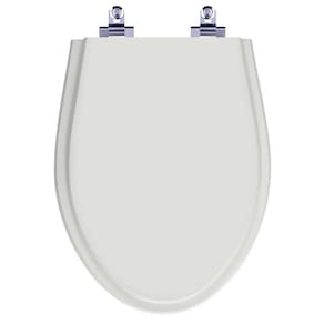 Assento Sanitário Laqueado Soft Close Absolute Sterling Silver (Cinza Claro) para vaso Ideal Standard