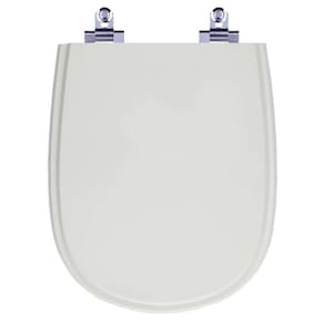 Assento Sanitário Laqueado Soft Close Paris Sterling Silver (Cinza Claro) para vaso Ideal Standard