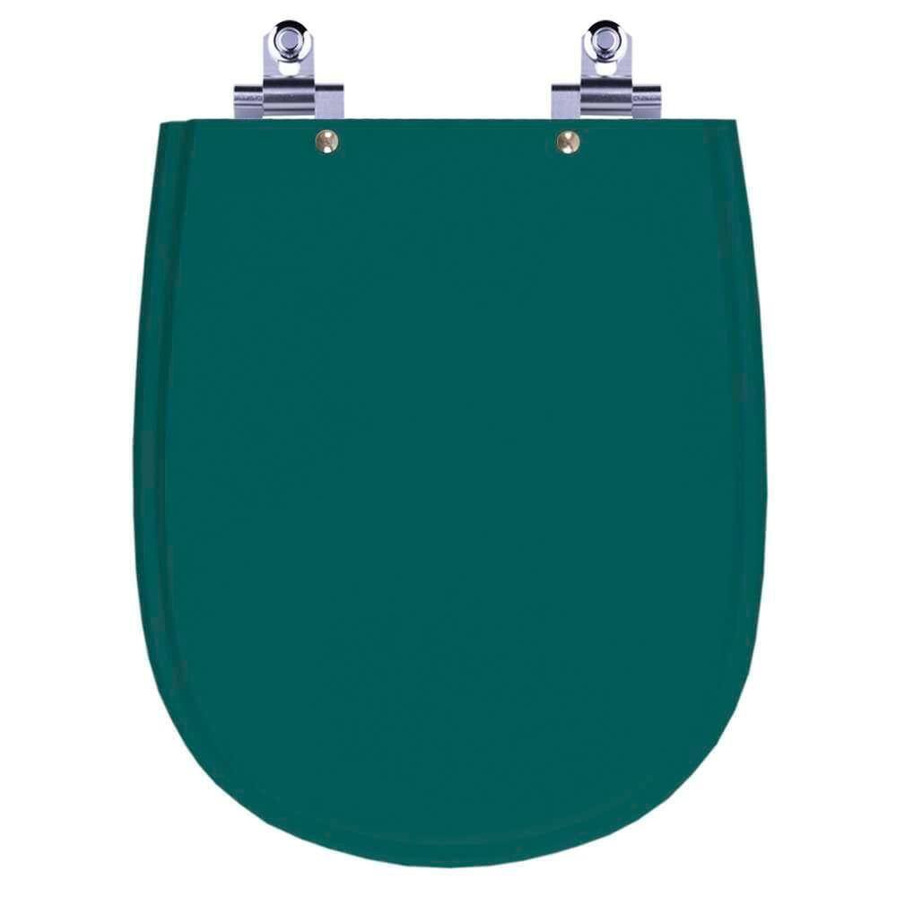 Assento Sanitário Laqueado Soft Close Paris Verde Amazonia (Verde Escuro) para vaso Ideal Standard