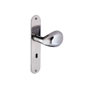 Fechadura Aliança F2700/80 Inox - Unidirecional, 2 Chaves