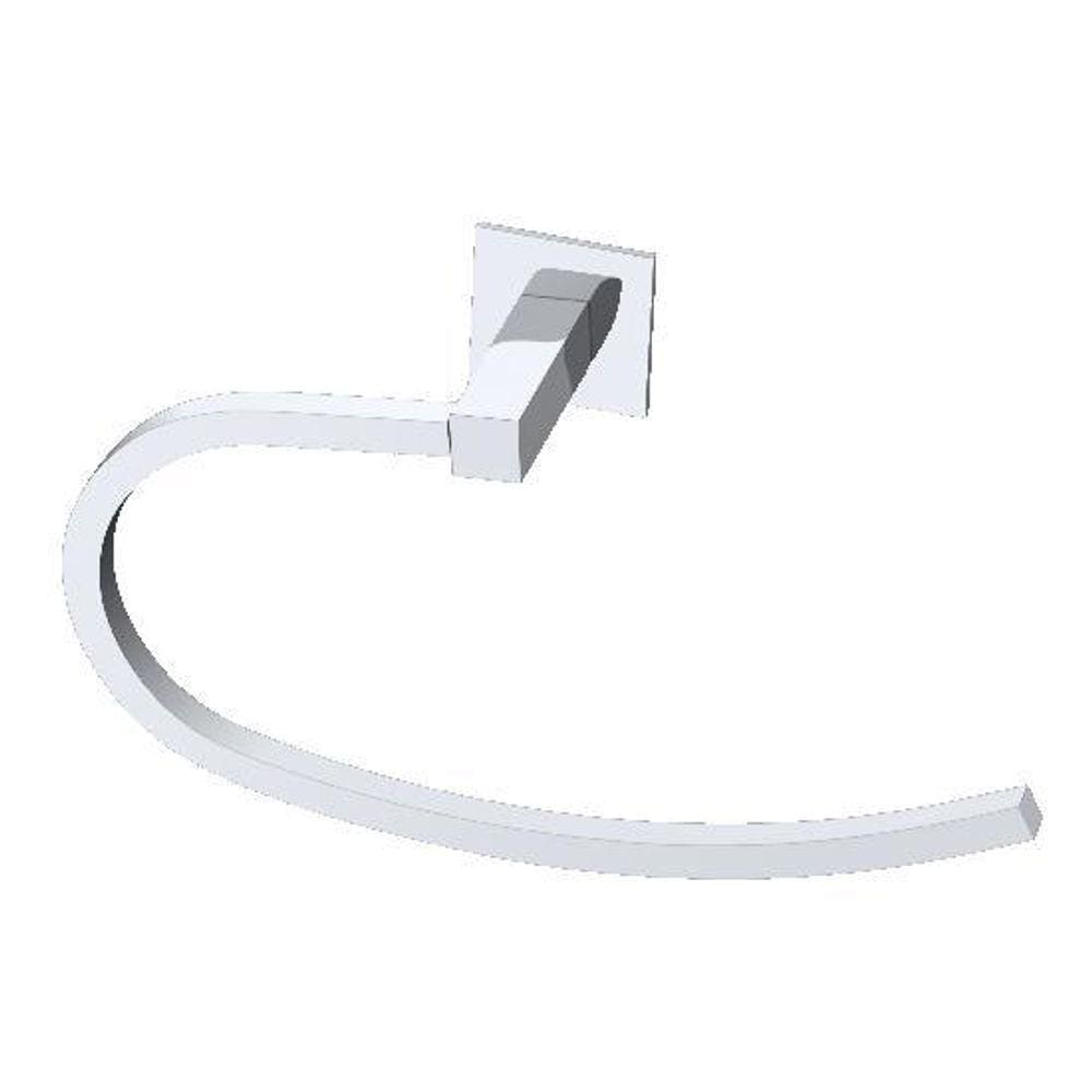 Toalheiro Porta Toalha Argola Para Banheiro 22,5Cm Cromado