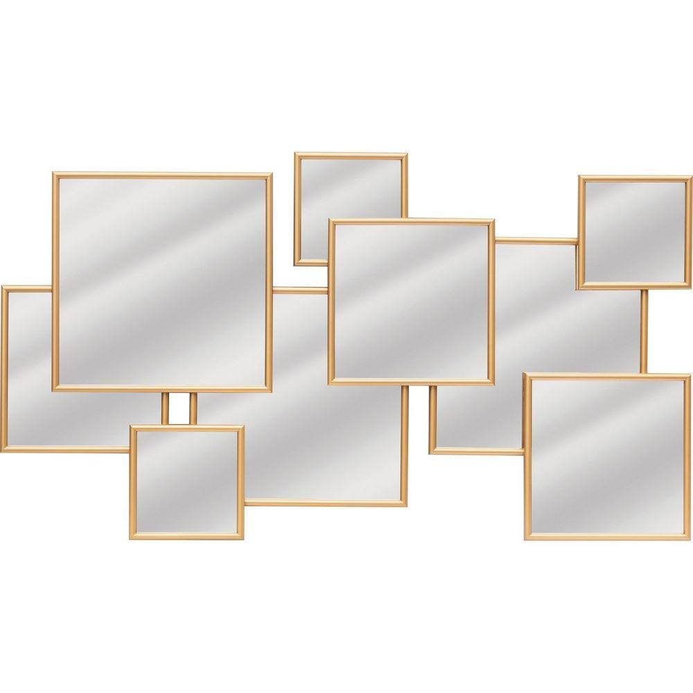 Espelho Forli 75x132cm FT02 BW Quadros Dourado