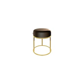 Puff Londres Luxo 50cm Marrom