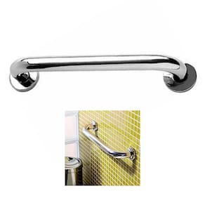 Alça de Apoio 30cm Barra Inox Banheiro Box Idoso Gestante Segurança Quarto Suporte Acessibilidade