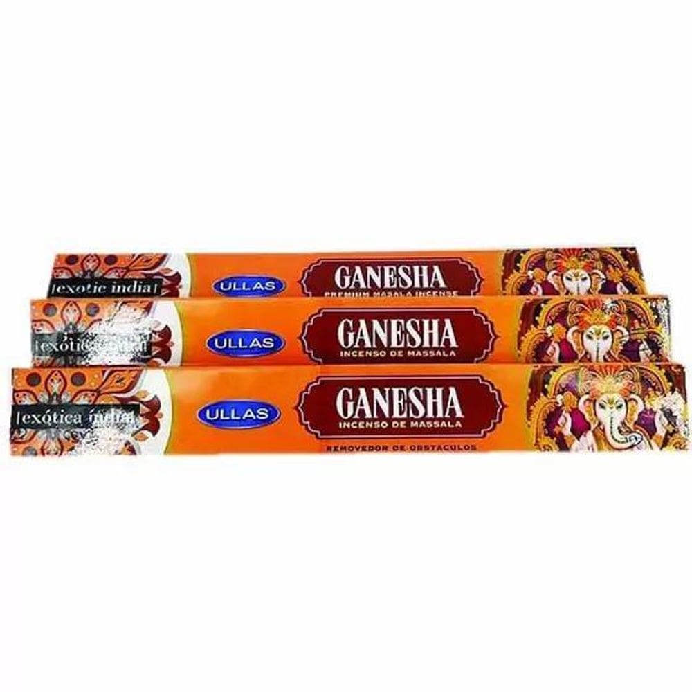 Incenso Indiano Feito Na Índia Massala Kit 3 Unid Ullas