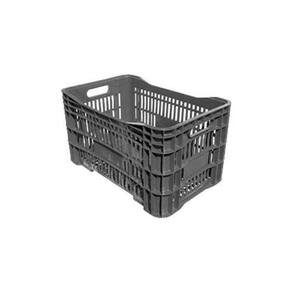 Caixa Plástica Organizadora Preta 36X31X56Cm Para 45L