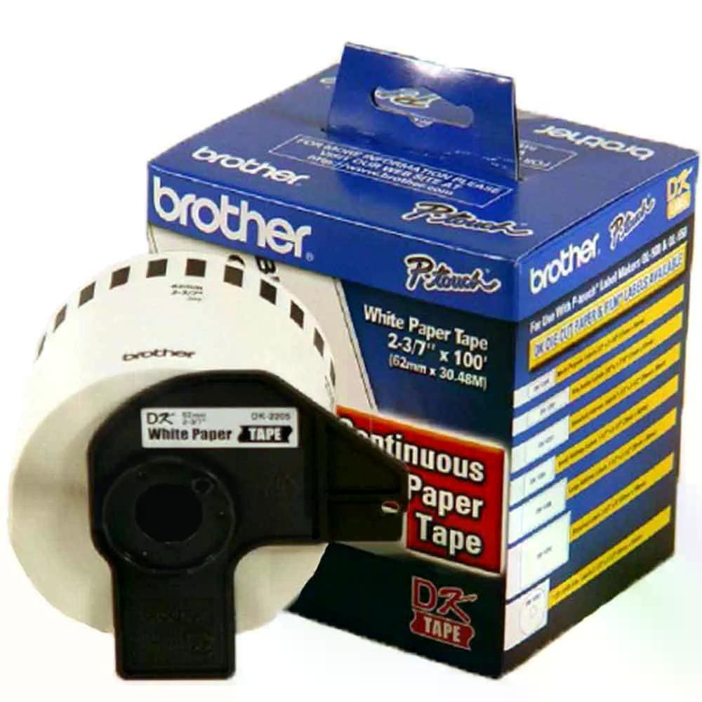 Etiqueta Brother 62Mmx30,48M Dk-2205