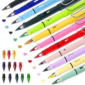 Lápis Infinity Frutasky 12 Colors Forever com apagável +12 cabeças