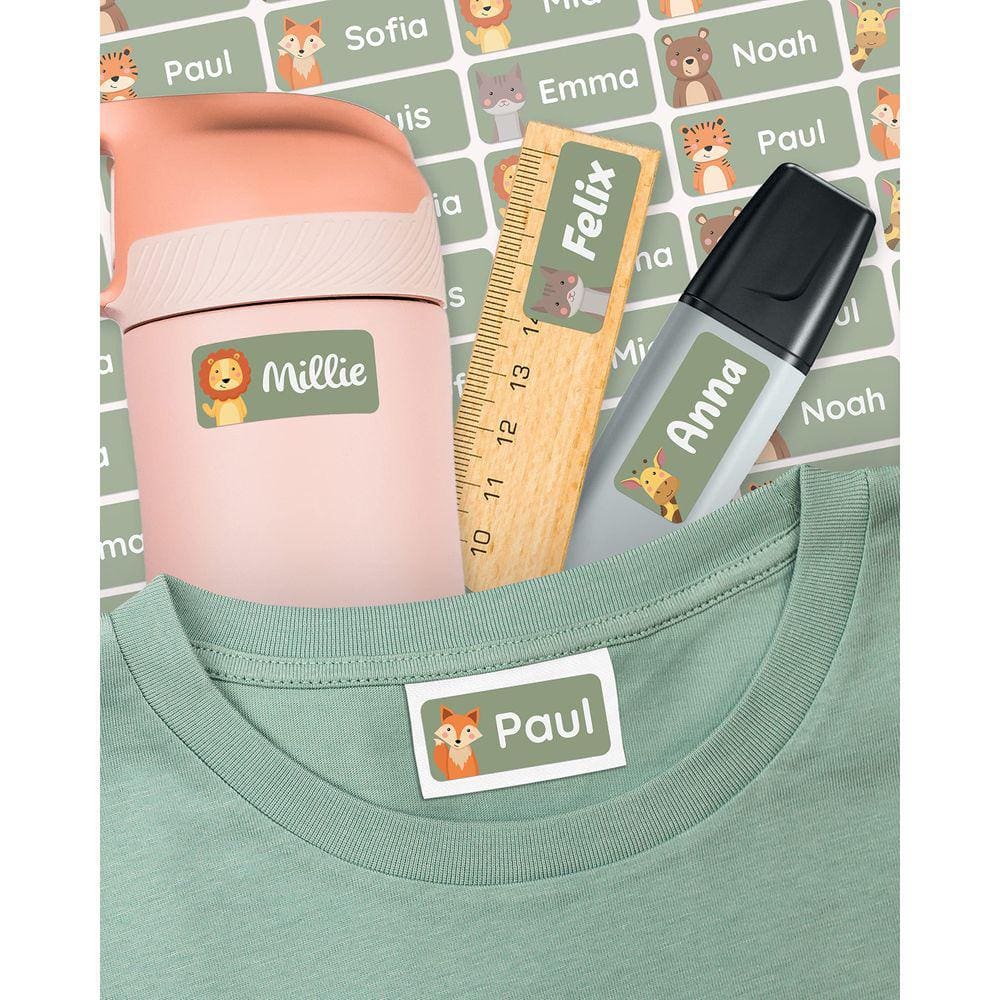Etiquetas de nome MELU Kids Self-Adhesive Waterproof (100)