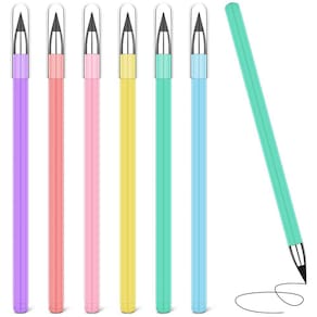 Lápis sem tinta AUAUY Infinity Reutilizável Everlasting 5 PCS Mac