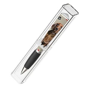 Caneta esferográfica ANINKABOVE I Love My Dog Dachshund de 3 lados