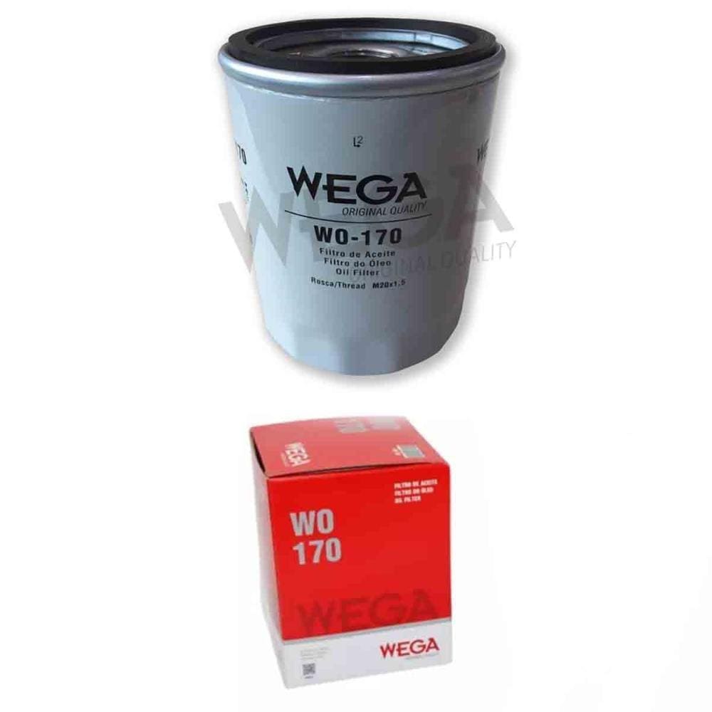 Filtro De Óleo Bravo 1998 a 1999 WO170 Wega