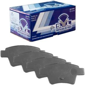 Kit Pastilha Citroen C4 Peugeot 307 2.0 16v Traseira Bosch