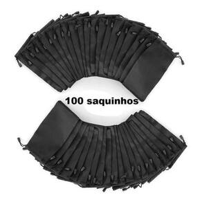 Kit 100 Saquinho Case Óculos Proteção Resistente C0322