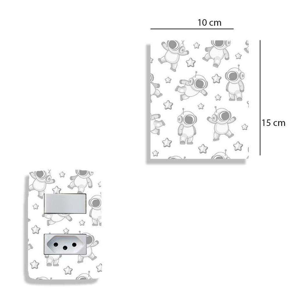 Adesivo De Interruptor Astronauta Mod 03