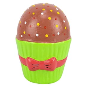Cofre Cofrinho Cupcake Fake Verde Decoração Mesa Festa