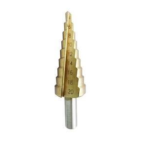 Broca Escalonada 4 A 20Mm Titânio 29.001 Disflex