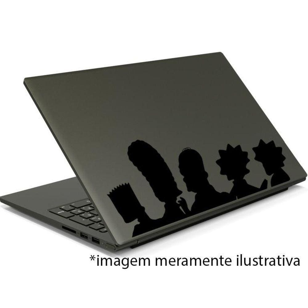 Adesivo Para Notebook Família Simpson
