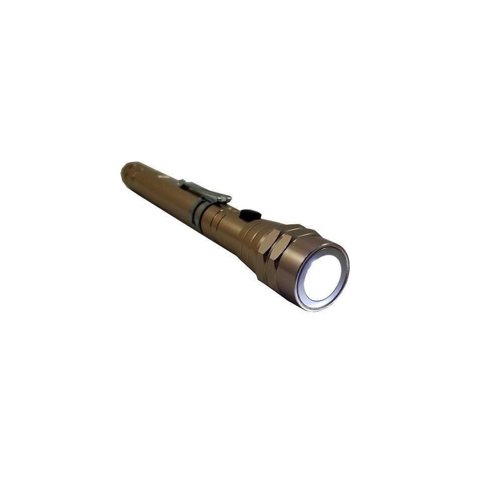 Lanterna Led Alumínio Telescópica A Bateria - Disflex