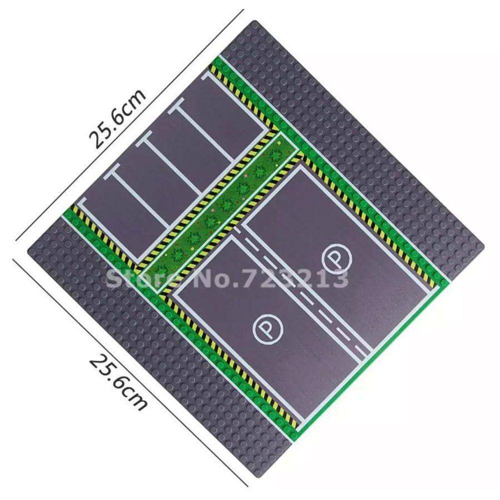 Blocos De Montar Placa Base 25X25 Cm Parking Lot
