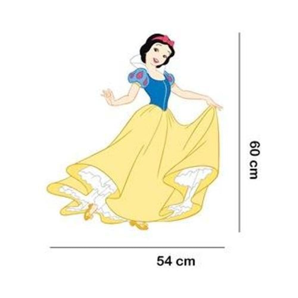 Adesivo De Porta Branca De Neve