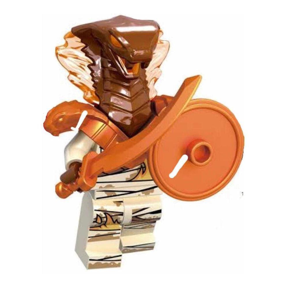 Boneco Blocos De Montar Aspheera Brown Pyro Ninjago