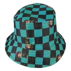 Boné Chapéu Hat Tanjiro Kamado Bucket Geek Demon Slayer