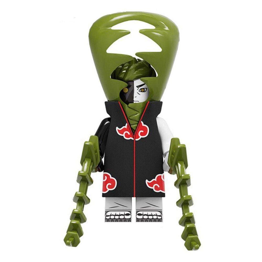 Boneco Blocos De Montar Zetsu Naruto Mangá